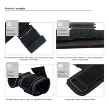 Professional Weight Lifting Hook Grips with Wrist Wraps and Hand-Bar Straps for Enhanced Gym Performance
