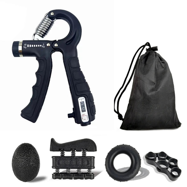 Squeeze Your Way to Super Strength: The Adjustable Finger and Forearm Strengthening Kit for Grip Masters!