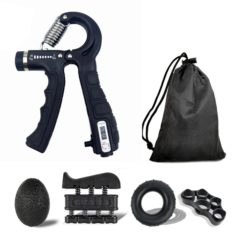 Squeeze Your Way to Super Strength: The Adjustable Finger and Forearm Strengthening Kit for Grip Masters!