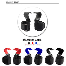 Professional Weight Lifting Hook Grips with Wrist Wraps and Hand-Bar Straps for Enhanced Gym Performance