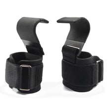 Professional Weight Lifting Hook Grips with Wrist Wraps and Hand-Bar Straps for Enhanced Gym Performance